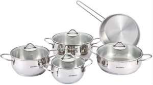 سرویس استیل 9 پارچه